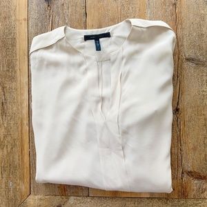 BCBG silk dress blouse